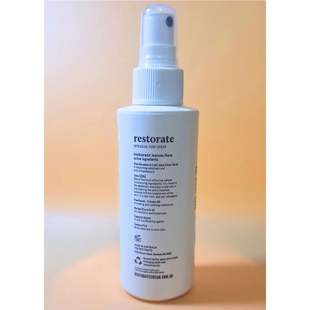 Restorate Intensive Foot Spray 125ml - Image 4