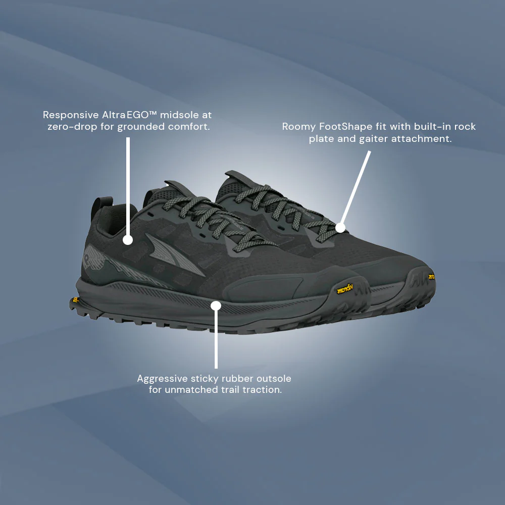 Altra - Lone Peak 9+ Black - Mens - Image 6