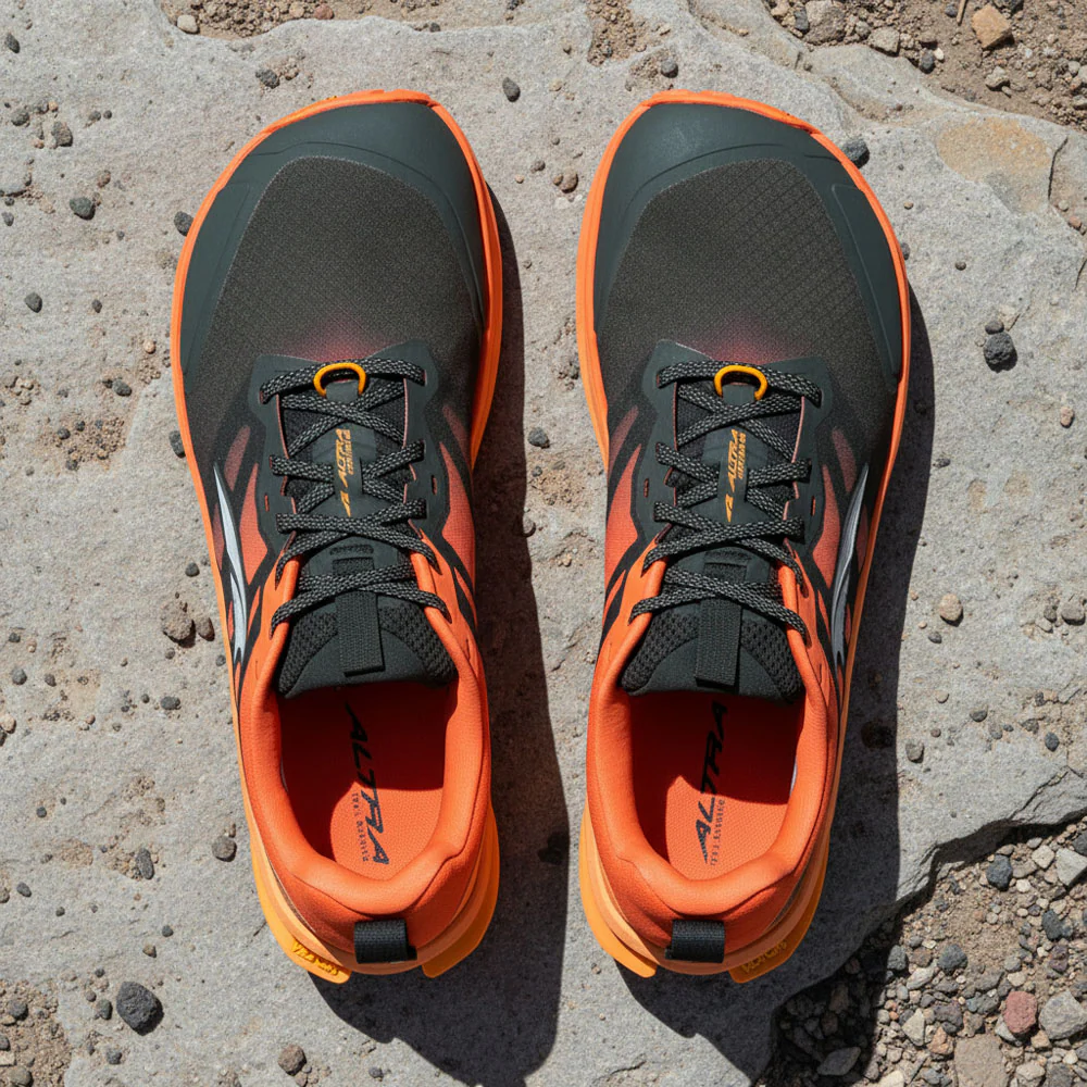 Altra - Lone Peak 9+ Black/Orange - Mens - Image 3
