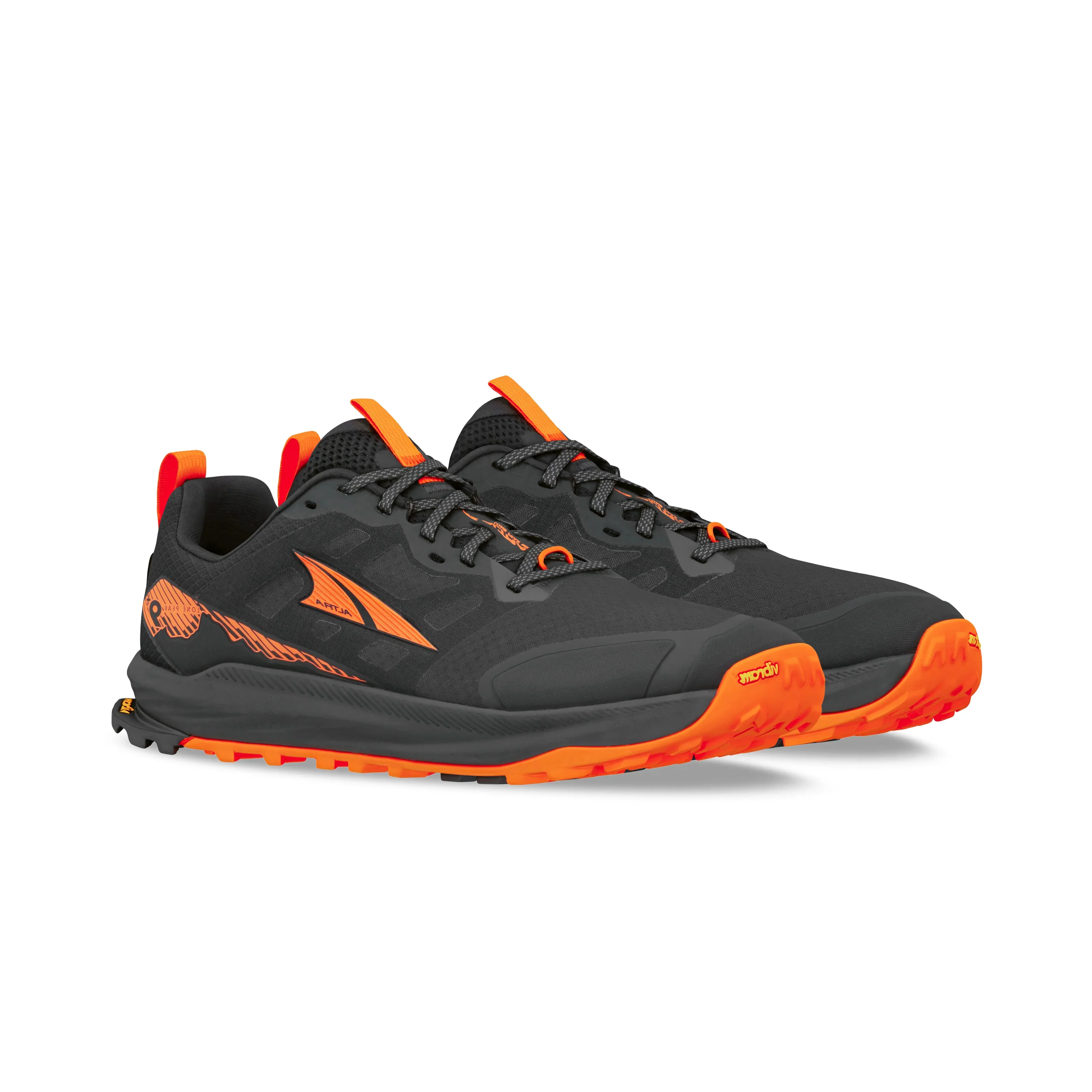 Altra - Lone Peak 9+ Black/Orange - Mens