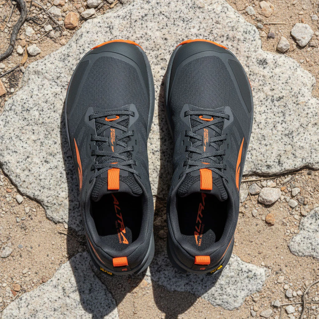 Altra - Lone Peak 9+ Black/Orange - Mens - Image 7