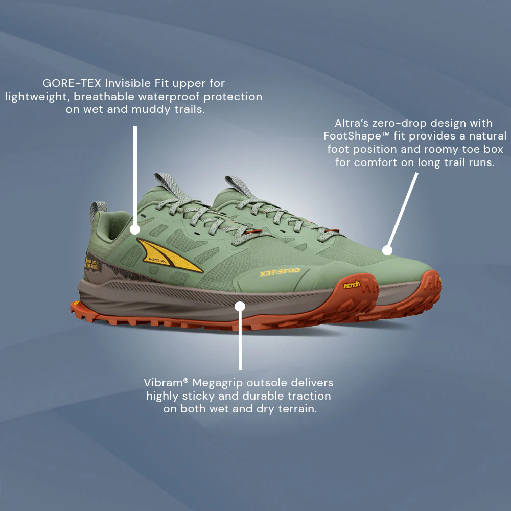 Altra - Lone Peak 9+ GTX - Dusty Olive - Mens - Image 6