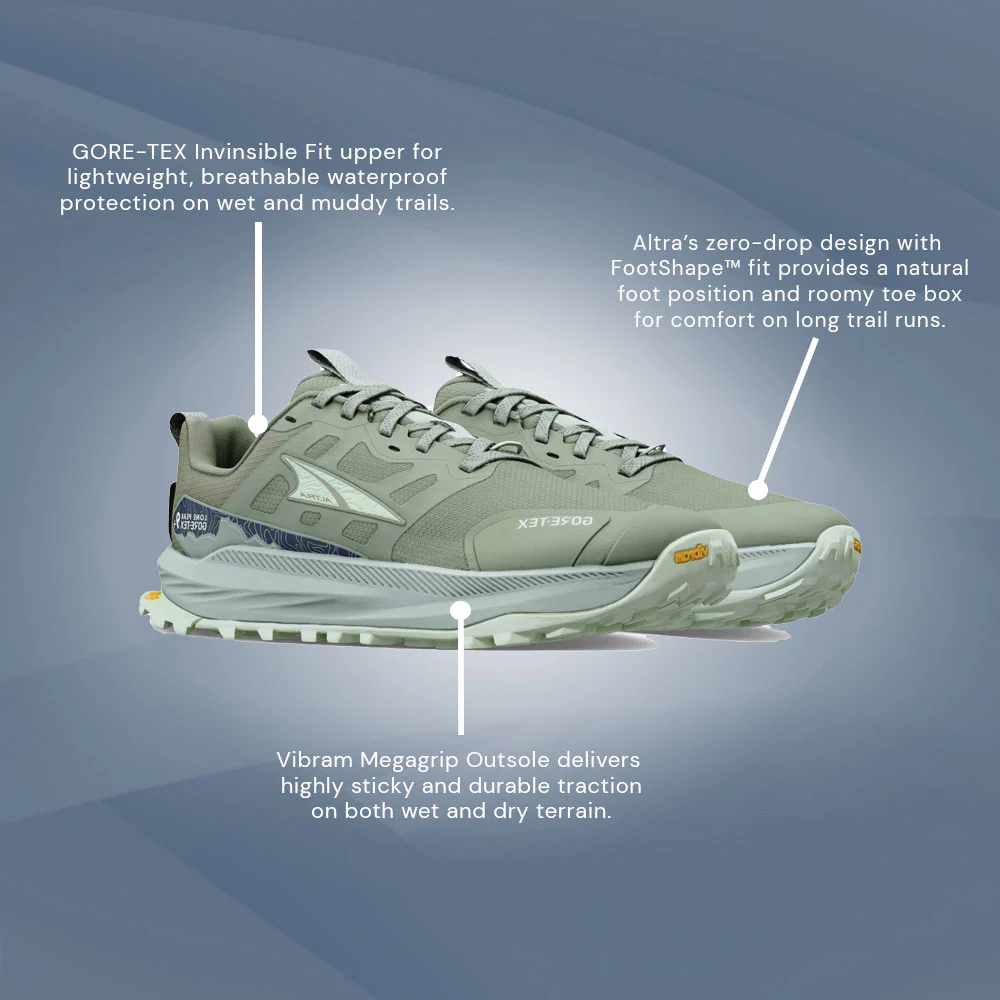 Altra - Lone Peak 9+ GTX - Dusty Olive - Womens - Image 6