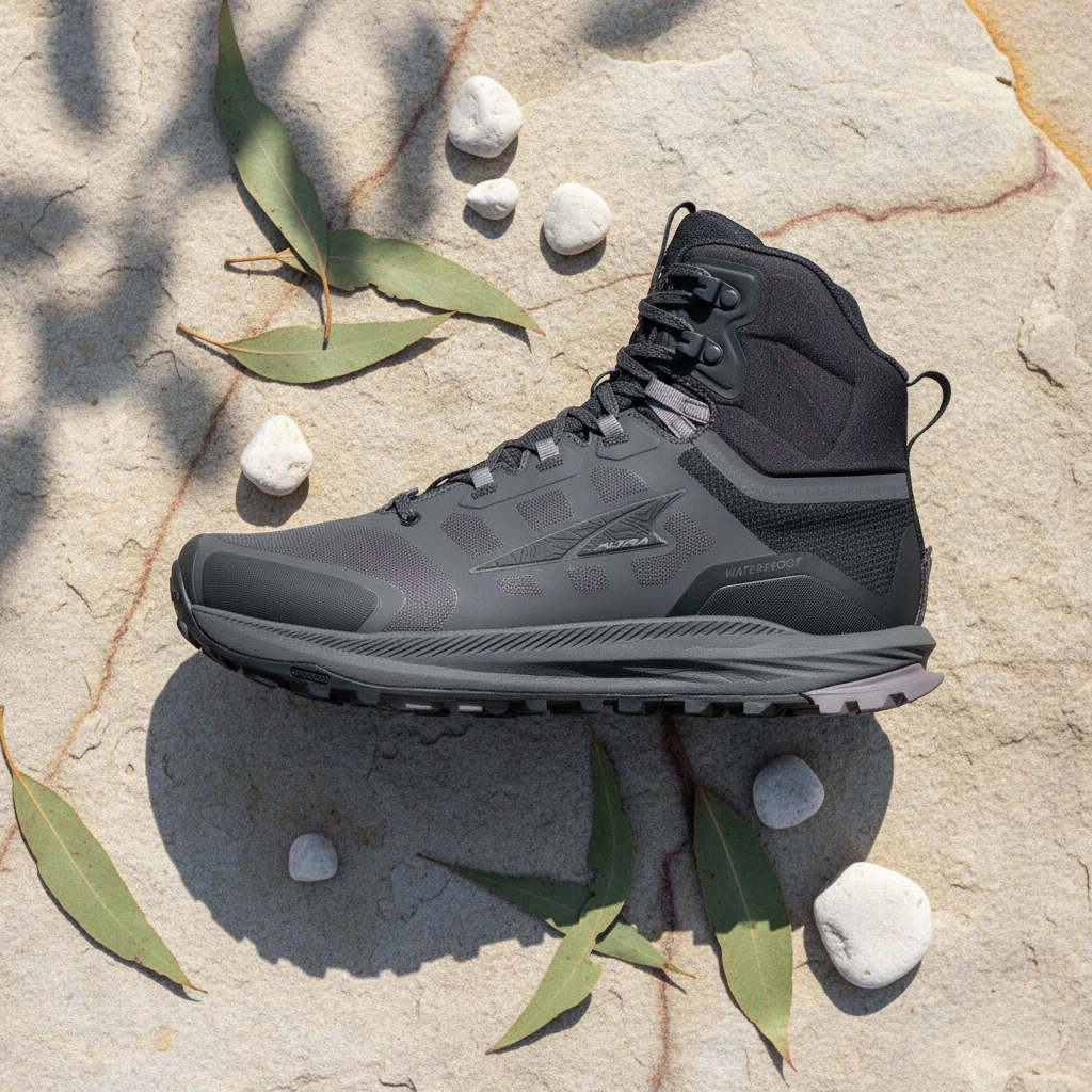 Altra - Lone Peak 9 Waterproof Mid Black/Grey - Mens - Image 3