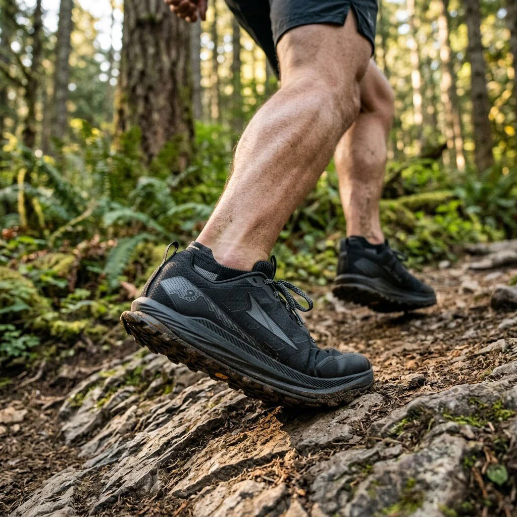 Altra - Lone Peak 9+ WIDE - Black - Mens - Image 2