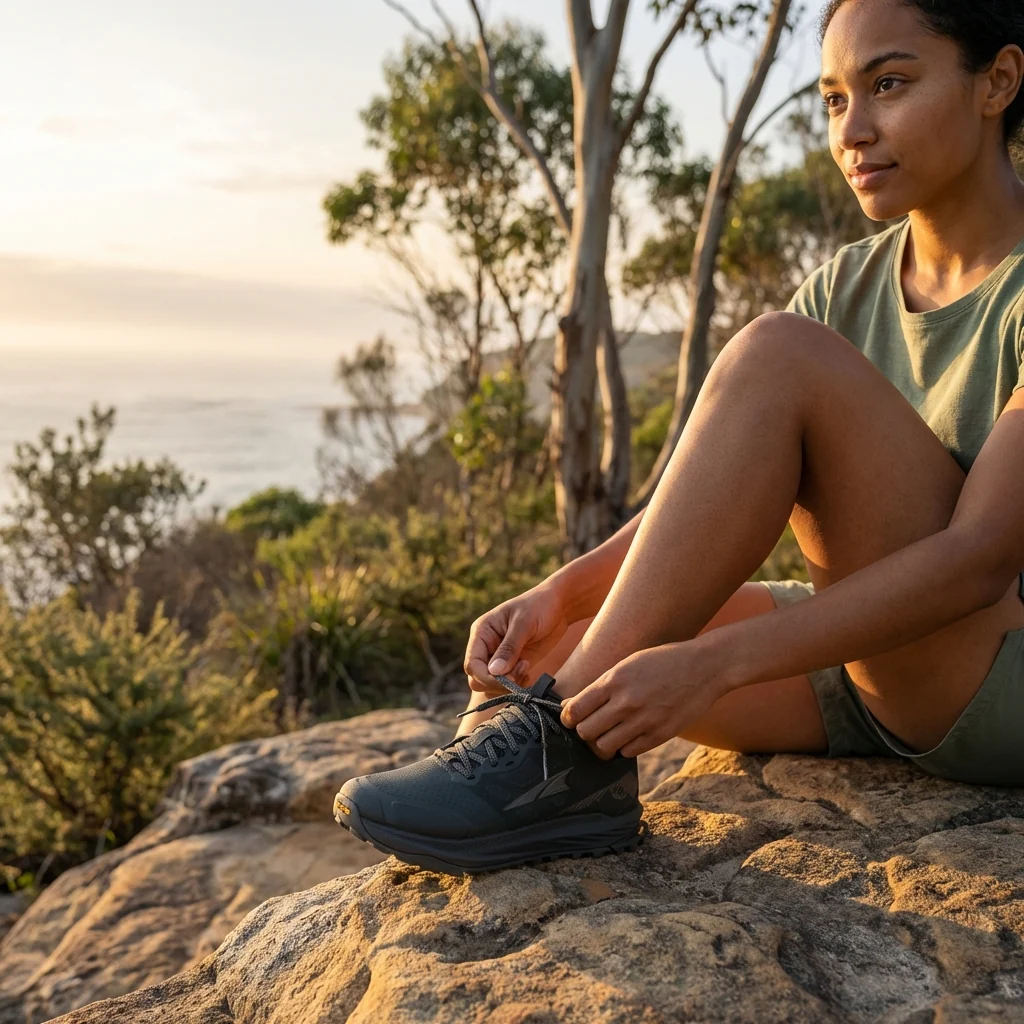 Altra - Lone Peak 9+ WIDE - Black - Womens - Image 3