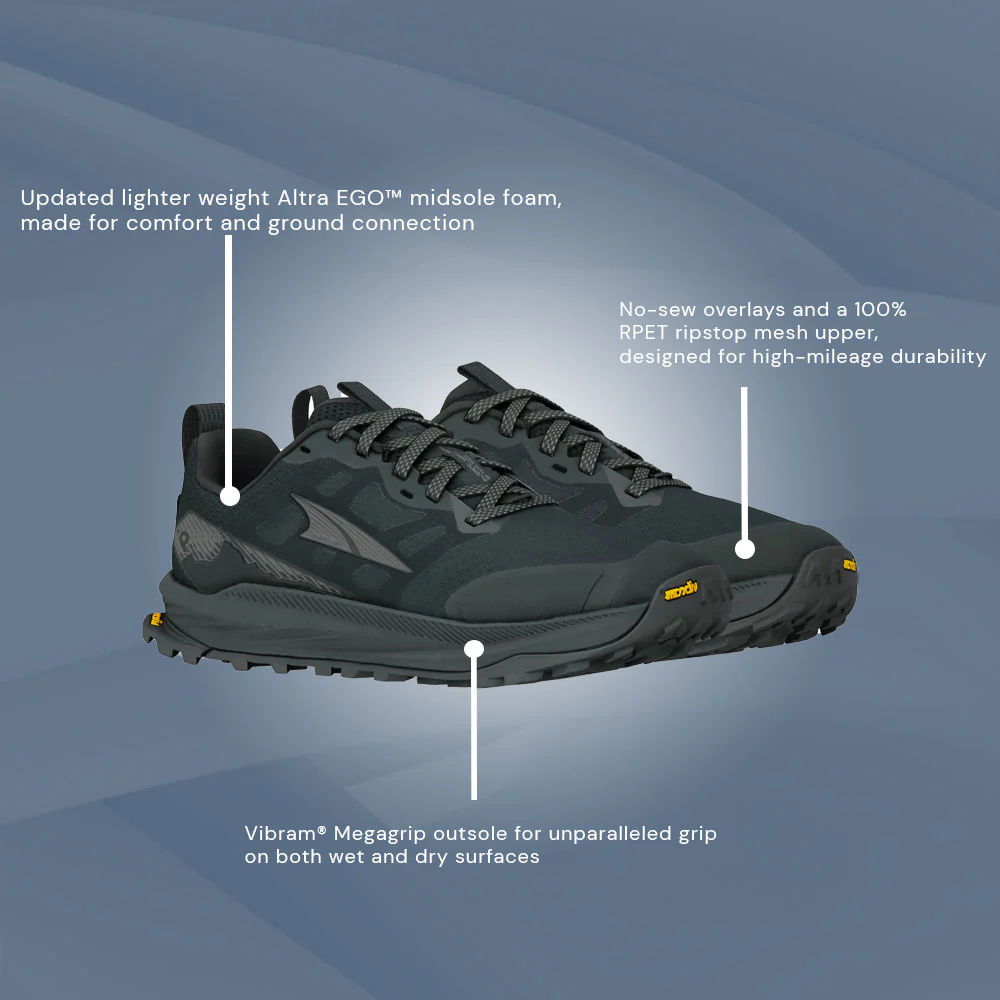 Altra - Lone Peak 9+ WIDE - Black - Womens - Image 6