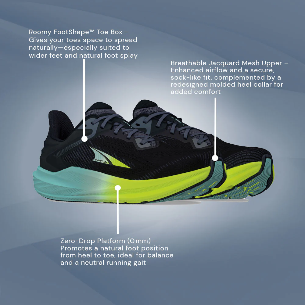 Altra - Torin 8 - Black/Lime - Mens - Image 6