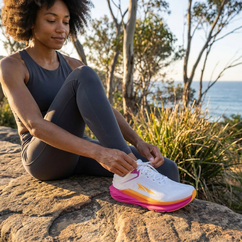 Altra - Torin 8 - White/Orange - Womens - Image 7