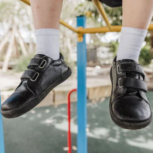 Bprimal Kids - Classic - Blackout (Leather) School Shoes - Image 2
