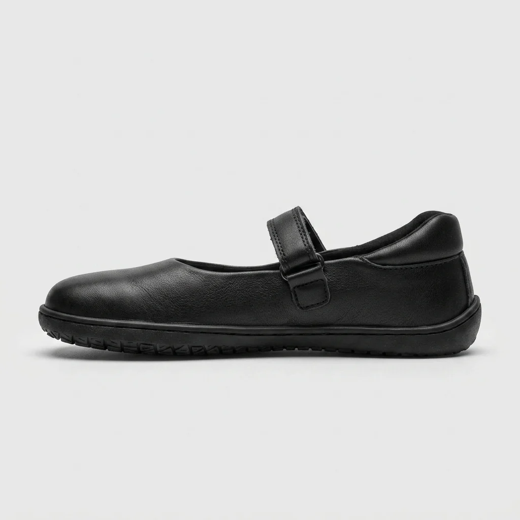 Bprimal Kids - MJ 2.0 - Black (Leather) School Shoes - Image 12