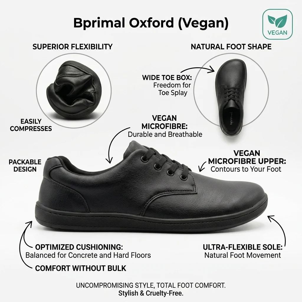 Bprimal - Oxford – Vegan Black (Unisex) - Image 4