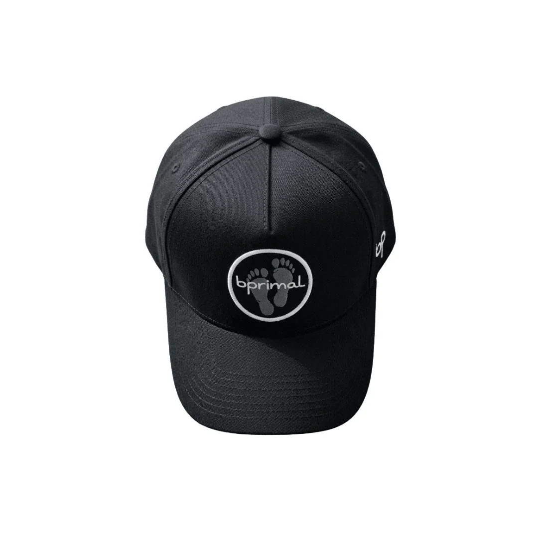 Bprimal Snapback Cap (Sustainable Cotton) - Black - Image 4
