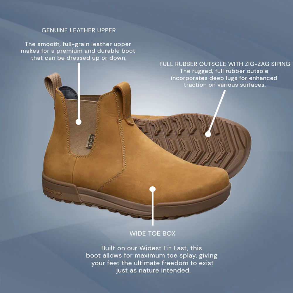 Lems - Chelsea Boot Tuff - Wheat (Unisex) - Image 6