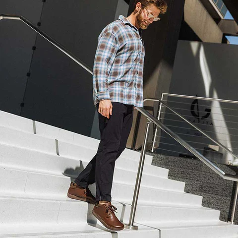 Lems - Chukka Grip - Chestnut - Leather (Unisex) - Image 16