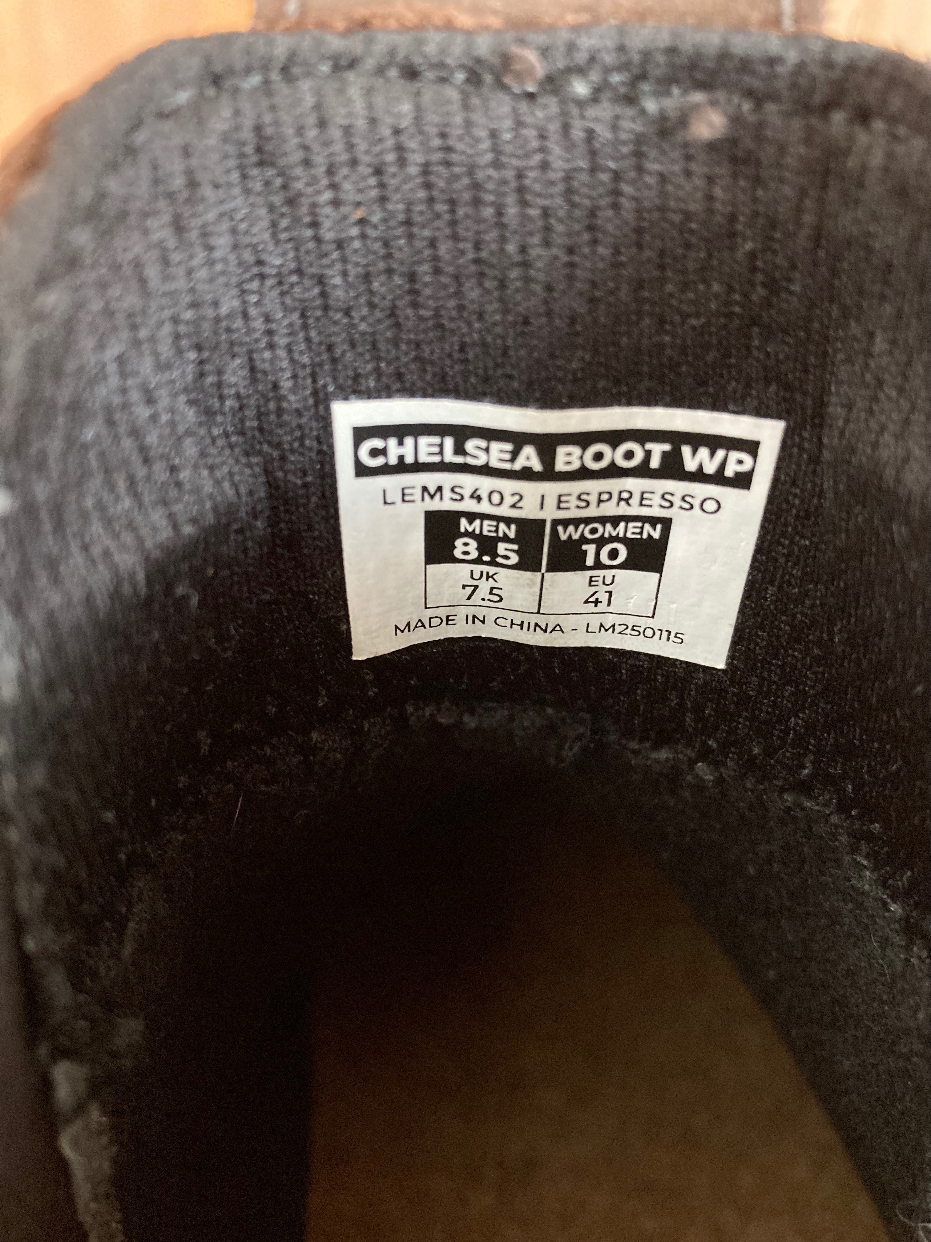 PRELOVED-Lems - Chelsea Boot Waterproof - Espresso (Unisex) - US M8.5 / W10 - Image 5