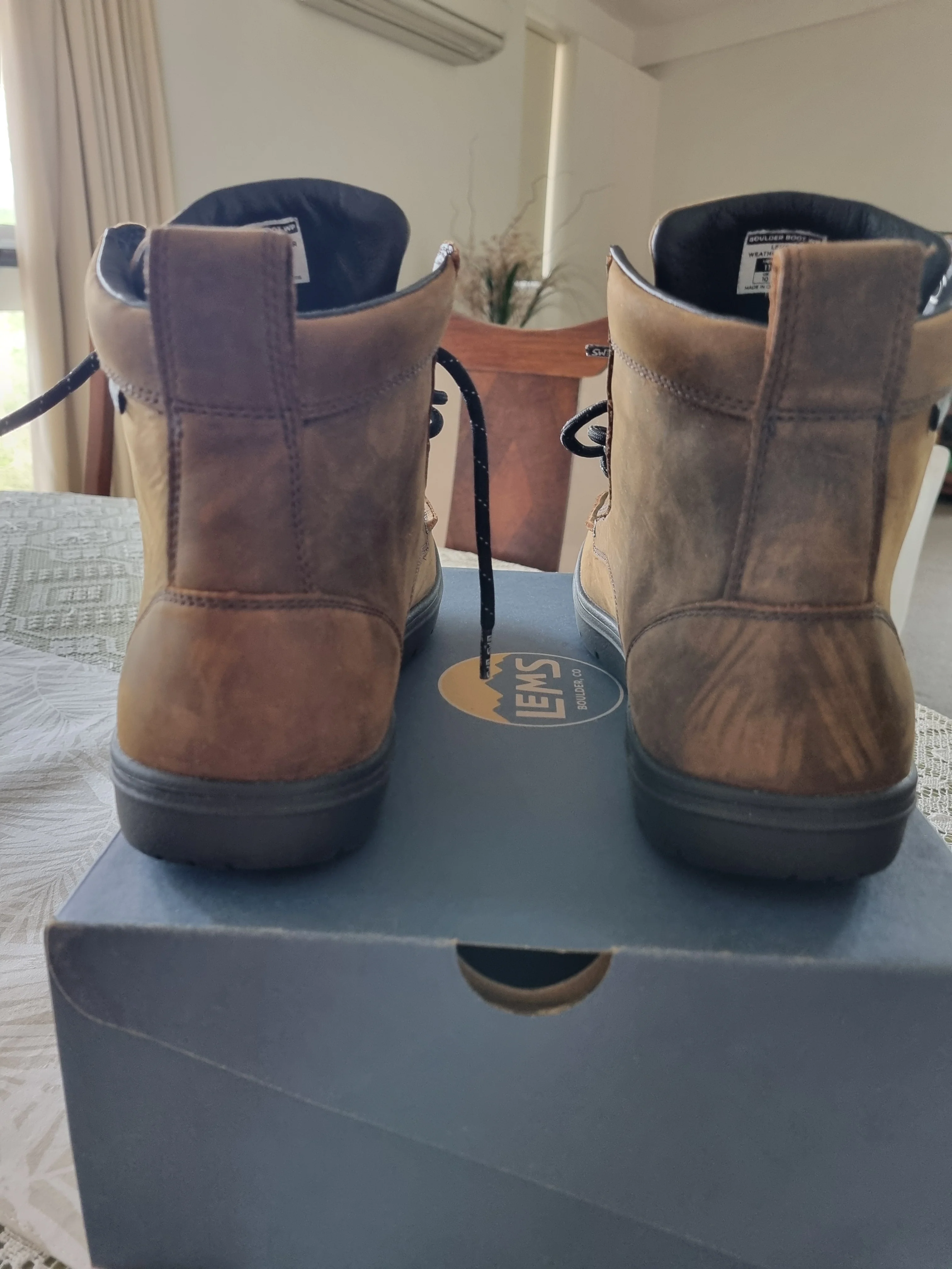 PRELOVED-Lems - Waterproof Boulder Boot - Weathered Umber (Unisex) - US M11 - Image 5