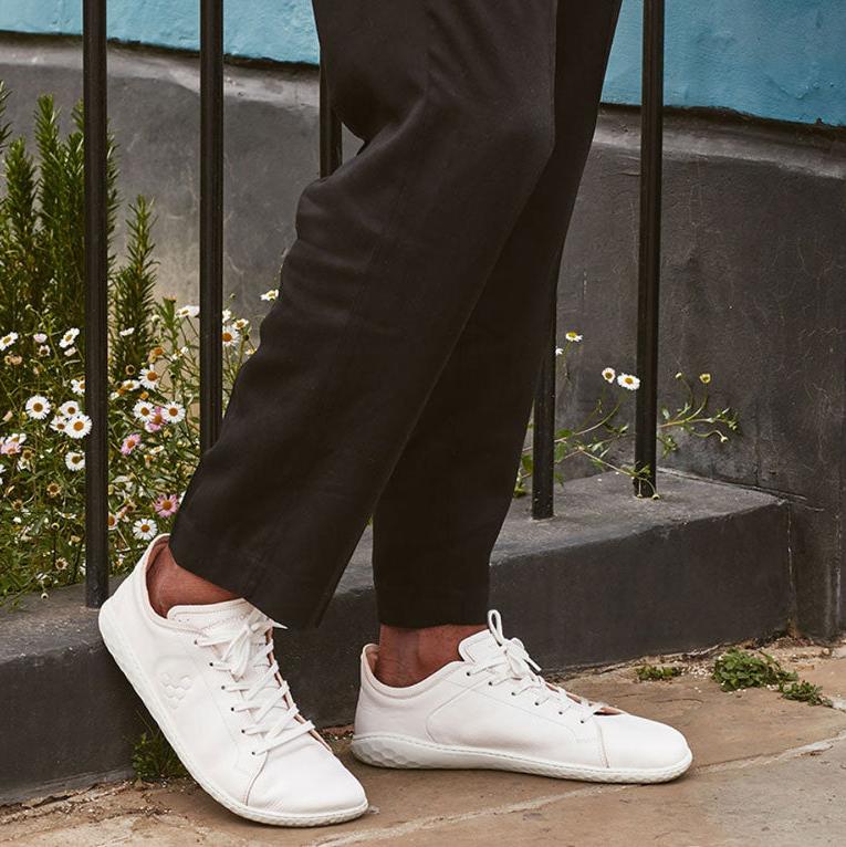 Vivobarefoot Geo Court III (Womens) - Bright White - Image 11