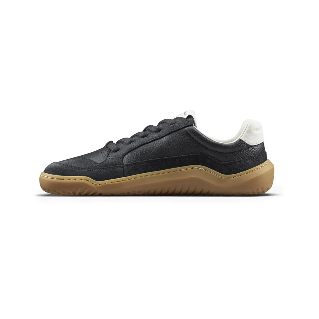 Vivobarefoot Gobi III Sneaker Leather (Womens) - Obsidian - Image 5