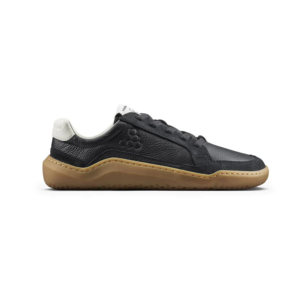Vivobarefoot Gobi III Sneaker Leather (Womens) - Obsidian - Image 8