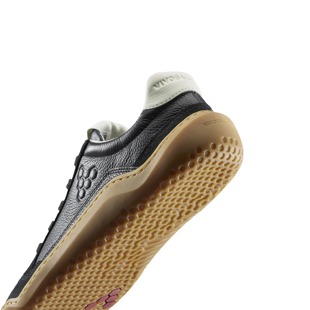 Vivobarefoot Gobi III Sneaker Leather (Womens) - Obsidian - Image 9