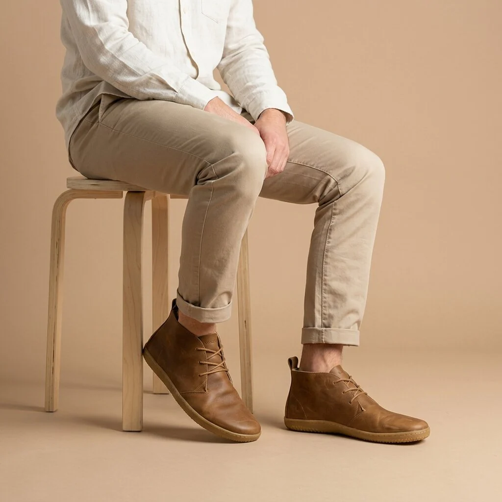 Vivobarefoot Gobi IV (Mens) - Tan - Image 2