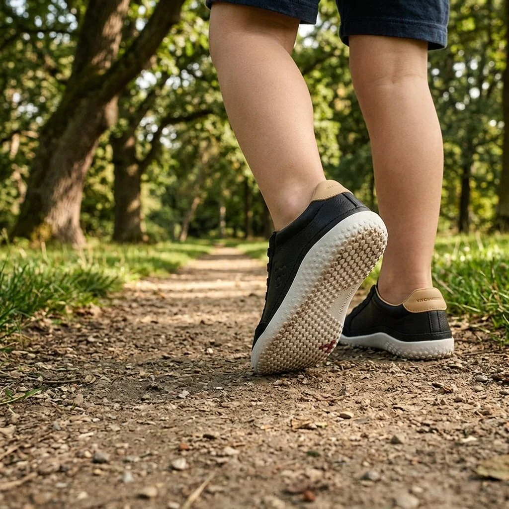 Vivobarefoot - Gobi Sneaker Juniors - Obsidian - Image 7