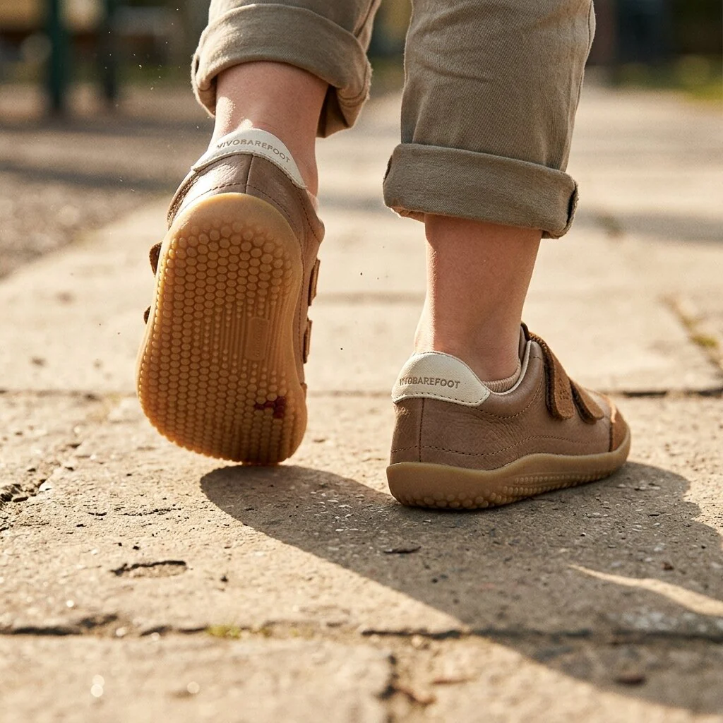 Vivobarefoot - Gobi Sneaker Preschool - Acorn - Image 3