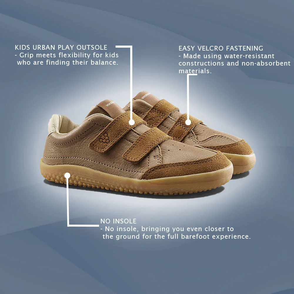 Vivobarefoot - Gobi Sneaker Preschool - Acorn - Image 6