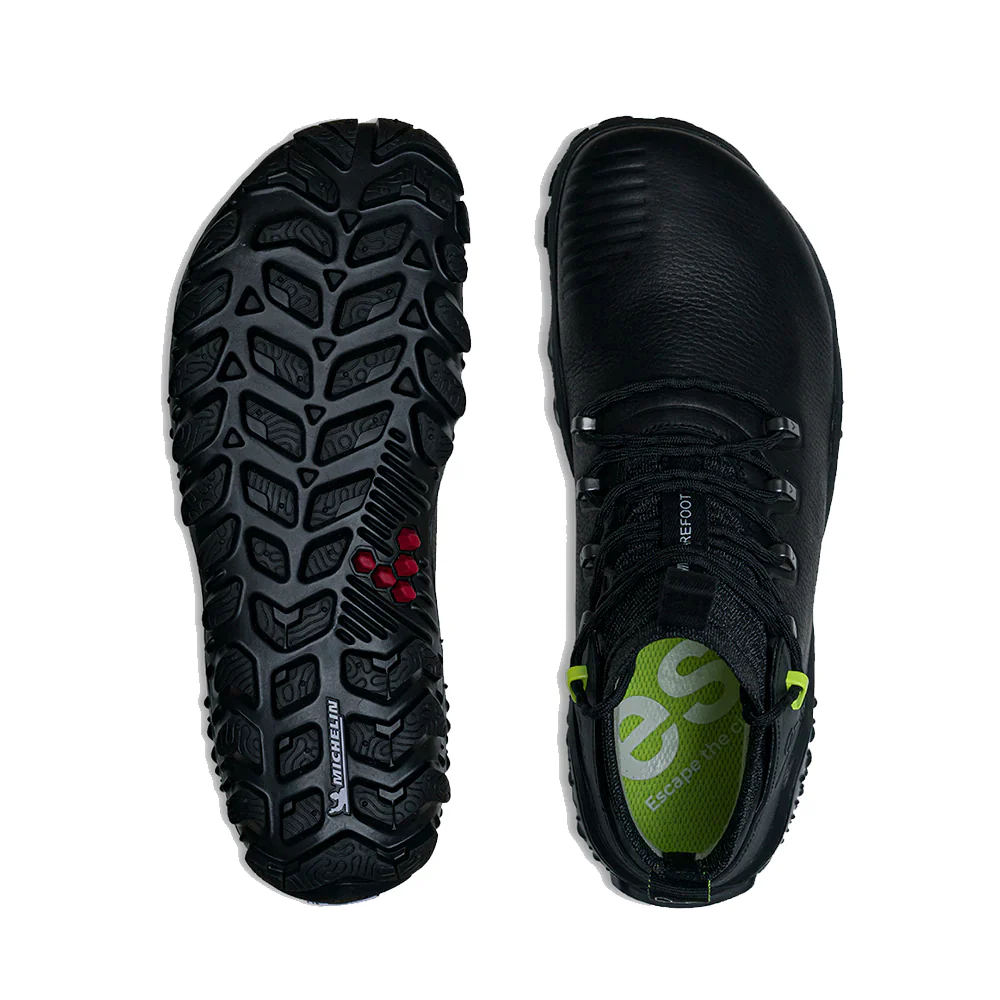 Vivobarefoot Magna Forest ESC (Womens) - Obsidian/Lime - Image 4