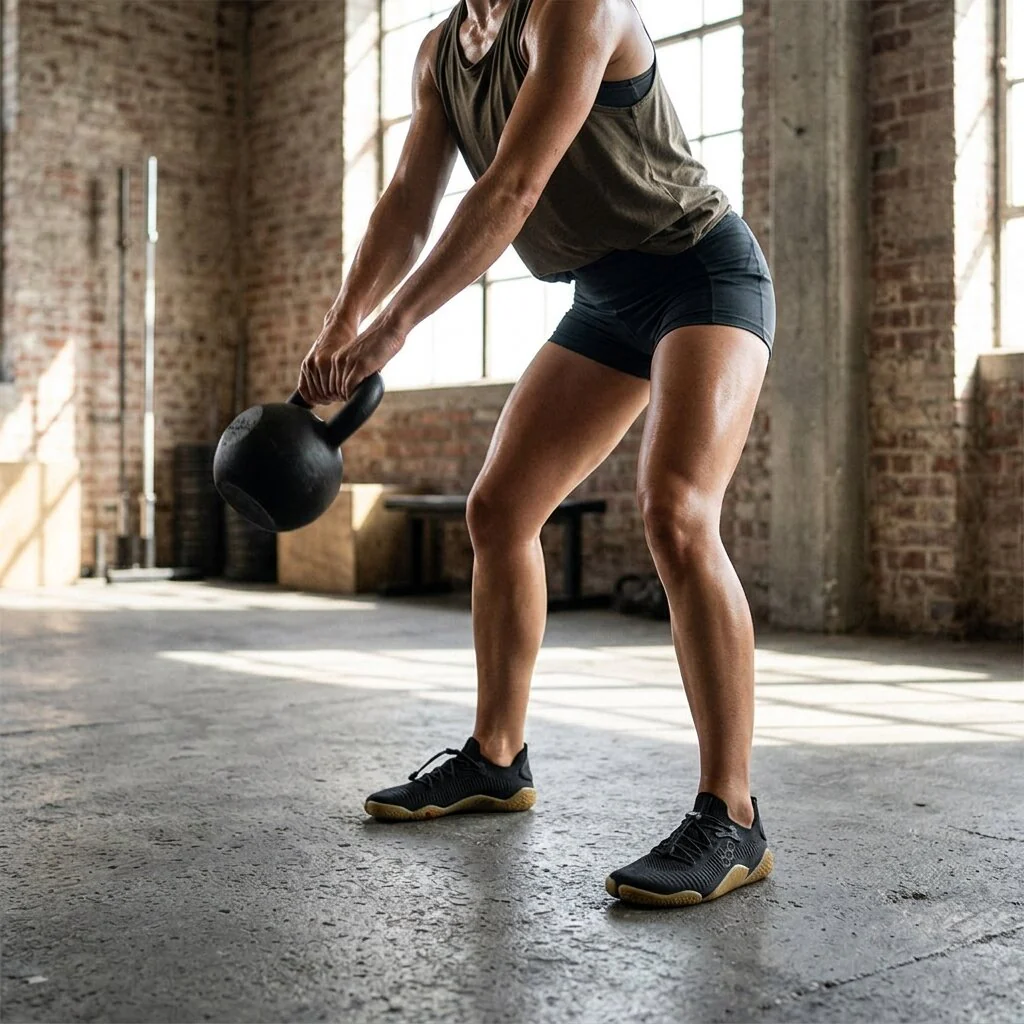 Vivobarefoot Motus Flex Natural (Womens) - Obsidian - Image 10