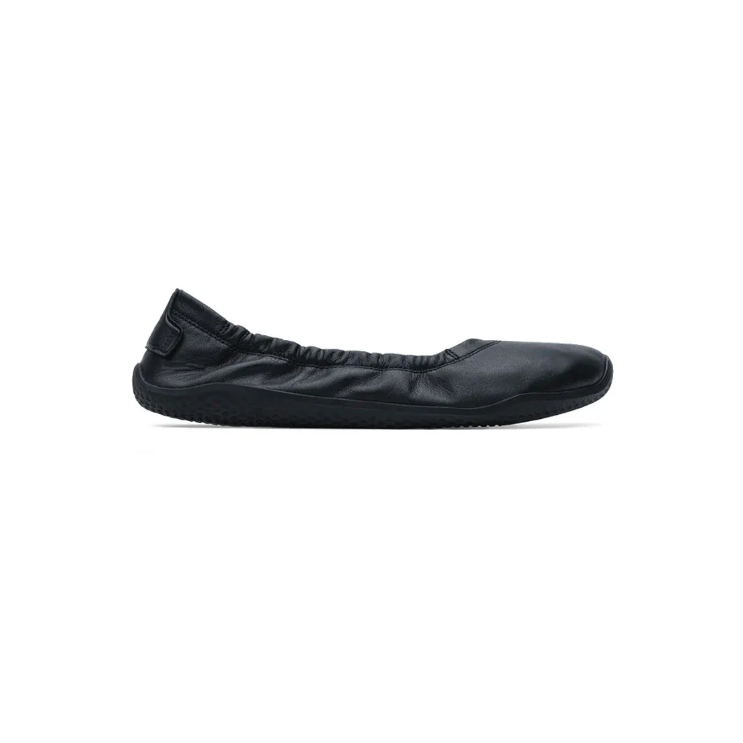 Vivobarefoot Primus Asana Yin Ballerina Leather (Womens) - Obsidian - Image 5