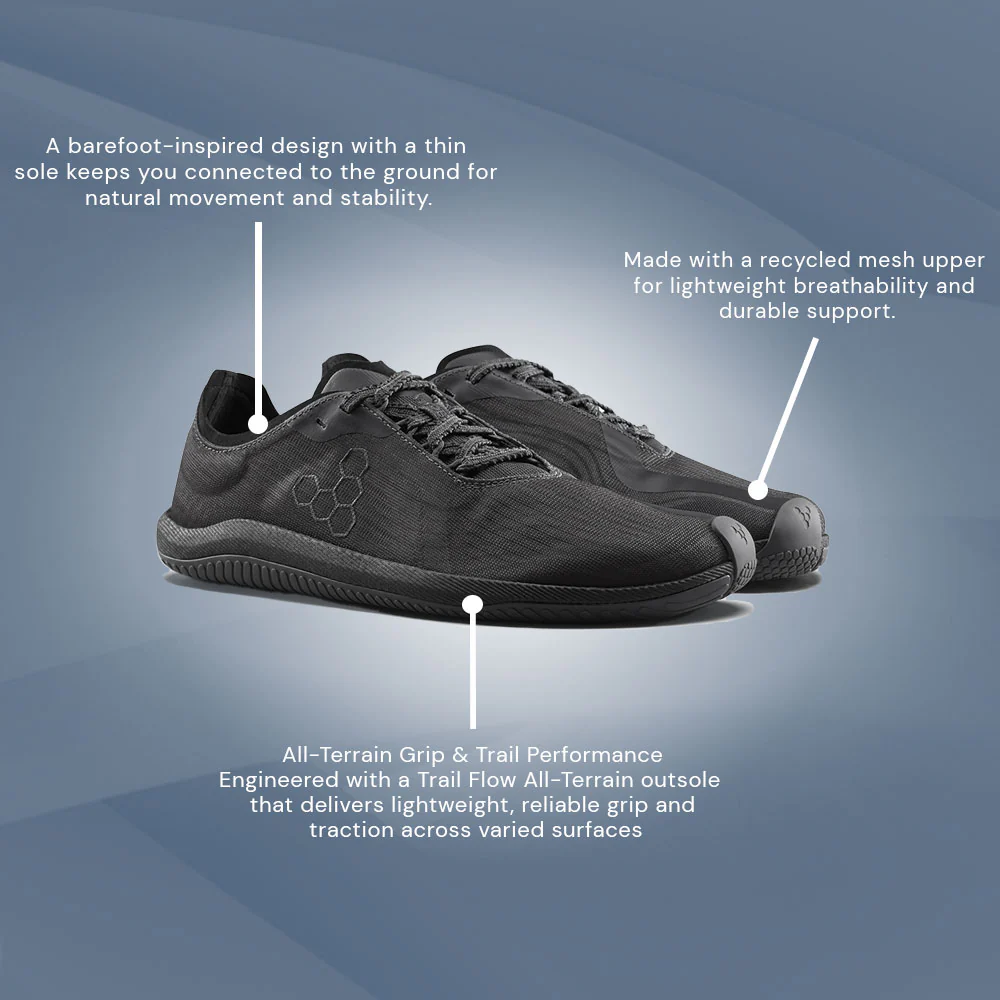 Vivobarefoot Primus Flow - (Womens) - Dark Shadow - Image 6