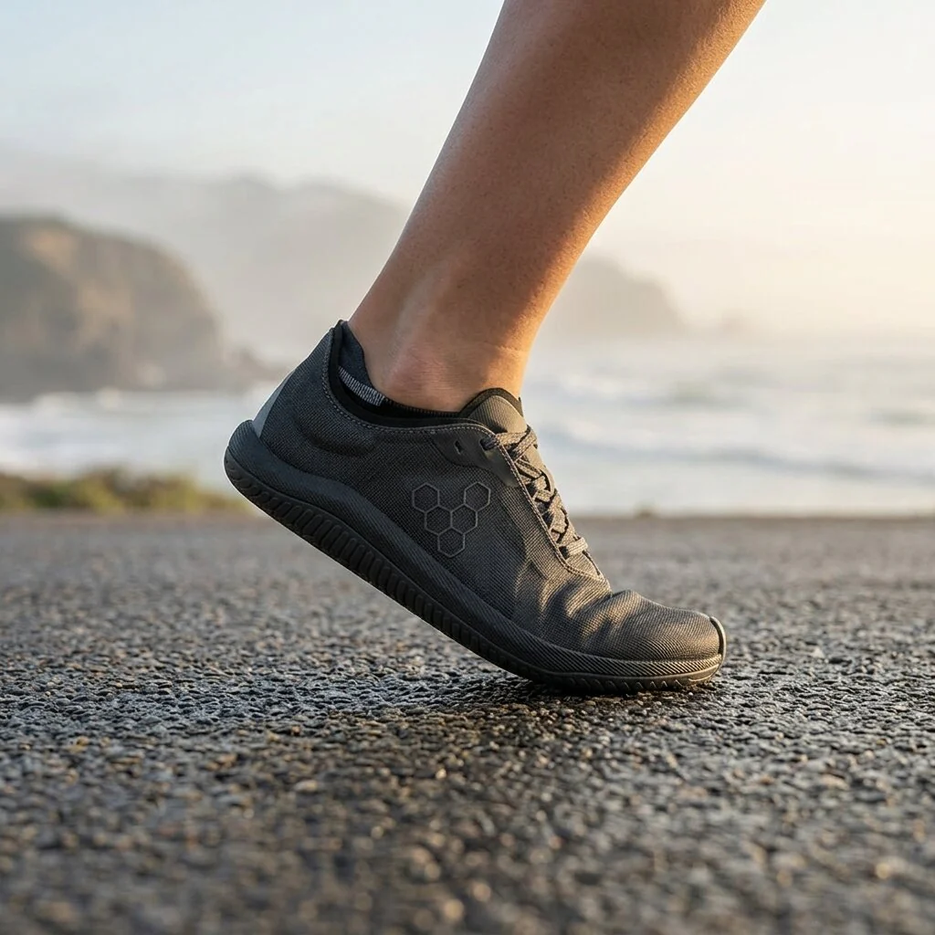 Vivobarefoot Primus Flow - (Womens) - Dark Shadow - Image 7