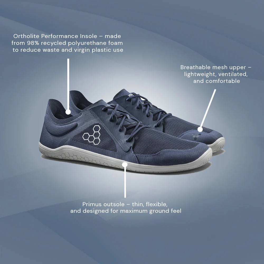 Vivobarefoot - Primus Lite IV (Mens) - Midnight - Image 6