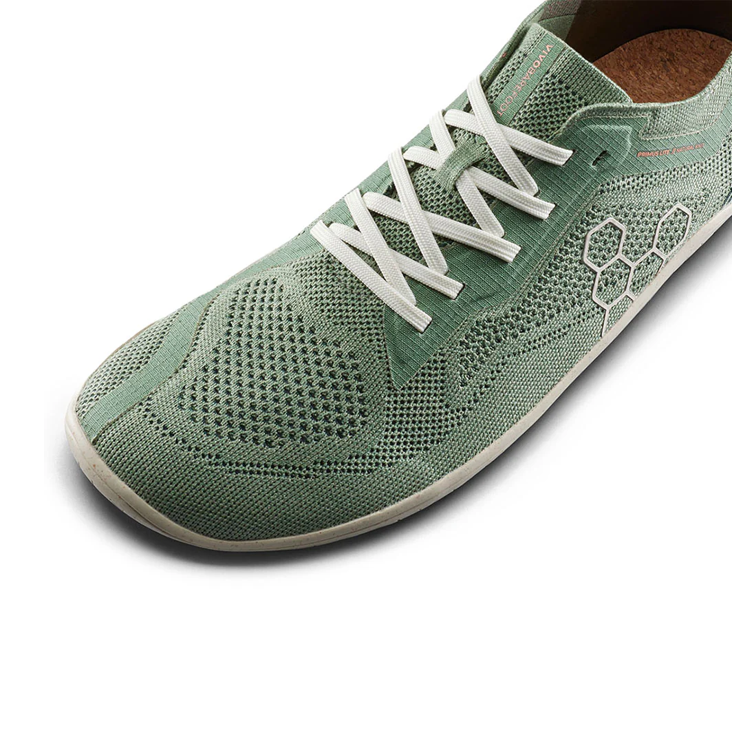 Vivobarefoot Primus Lite Knit Natural - Dusty Green (Womens) - Image 10