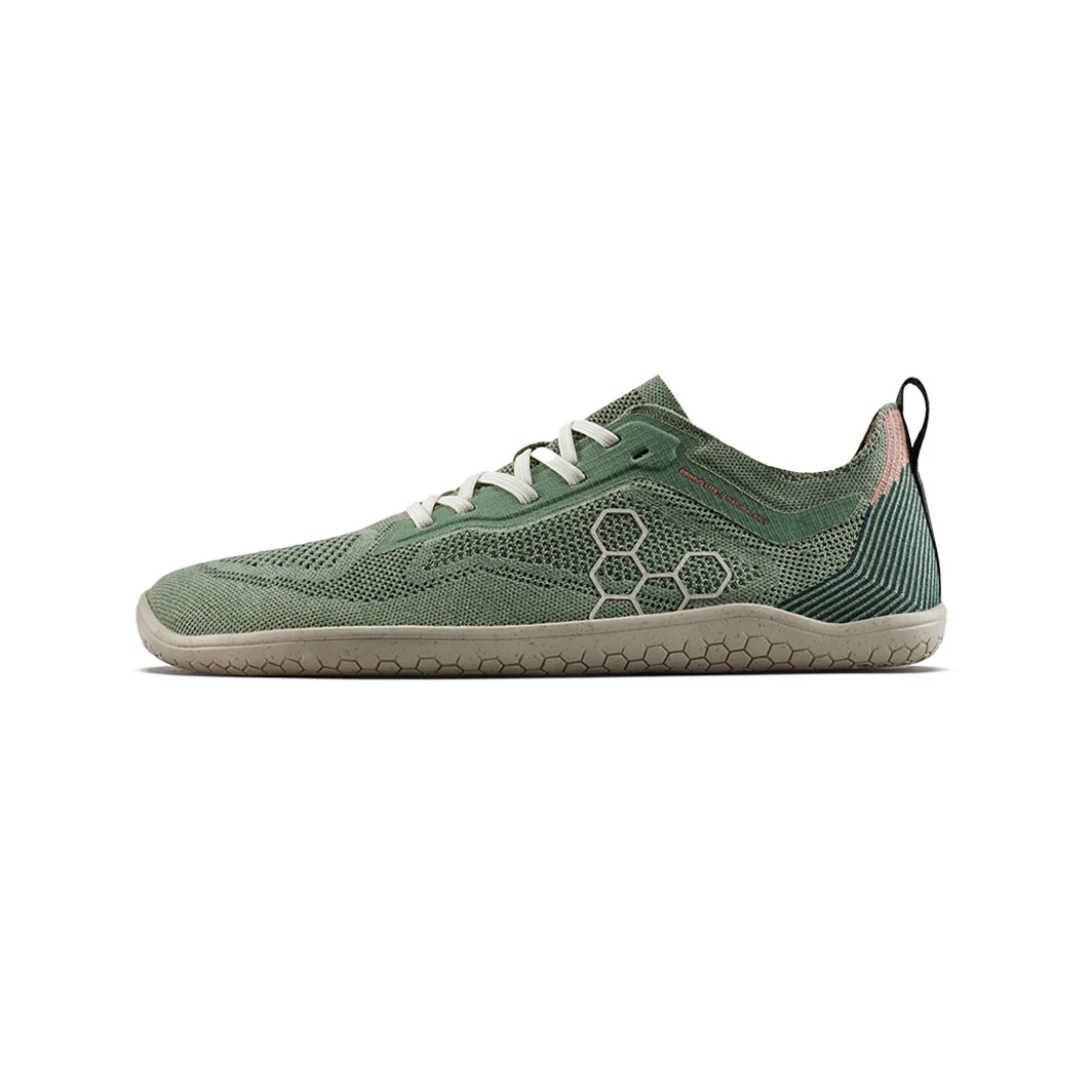 Vivobarefoot Primus Lite Knit Natural - Dusty Green (Womens) - Image 4