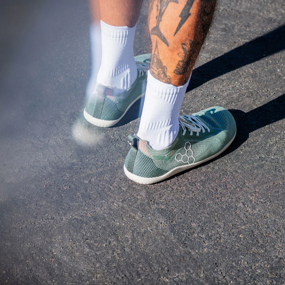 Vivobarefoot Primus Lite Knit Natural (Mens) - Dusty Green - Image 7