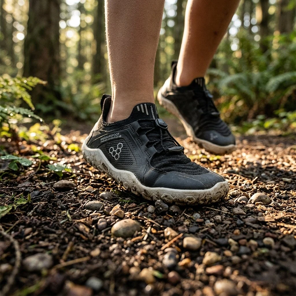 Vivobarefoot - Primus Trail Knit FG Kids - Eclipse - Image 3