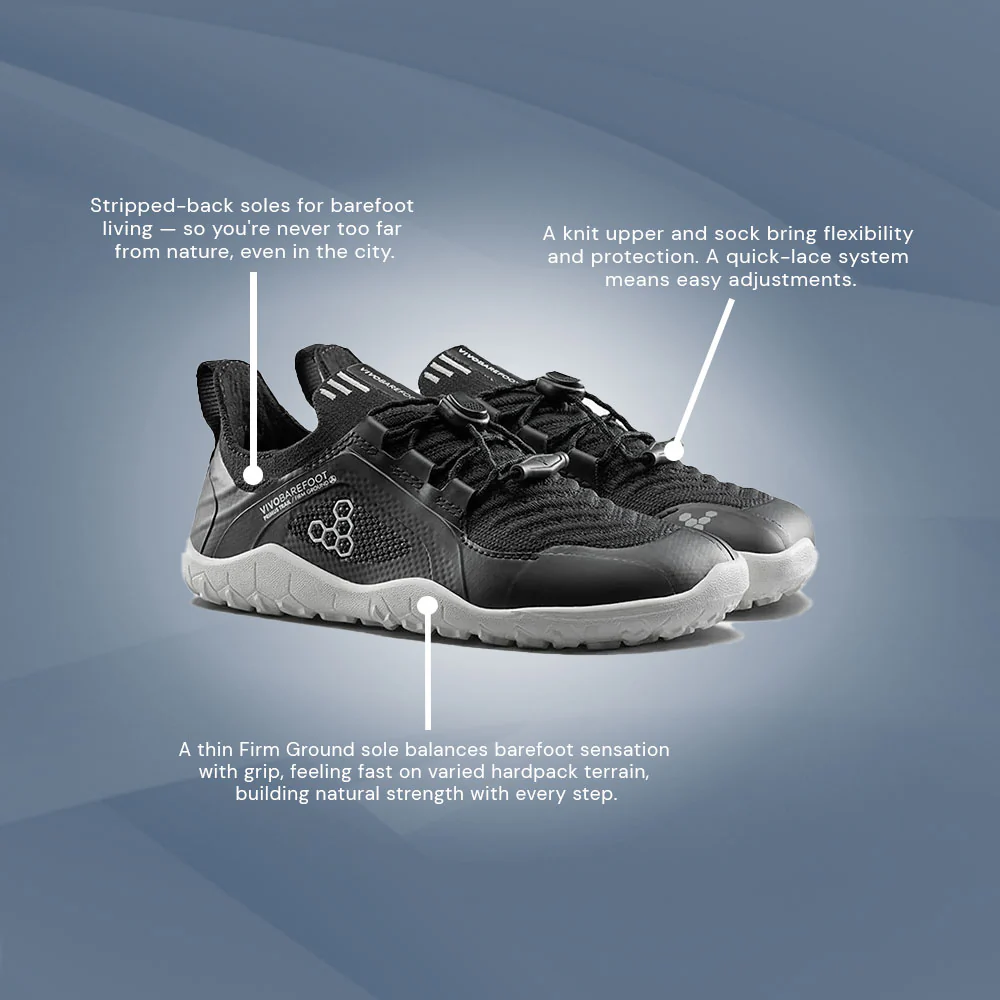 Vivobarefoot - Primus Trail Knit FG Kids - Eclipse - Image 6