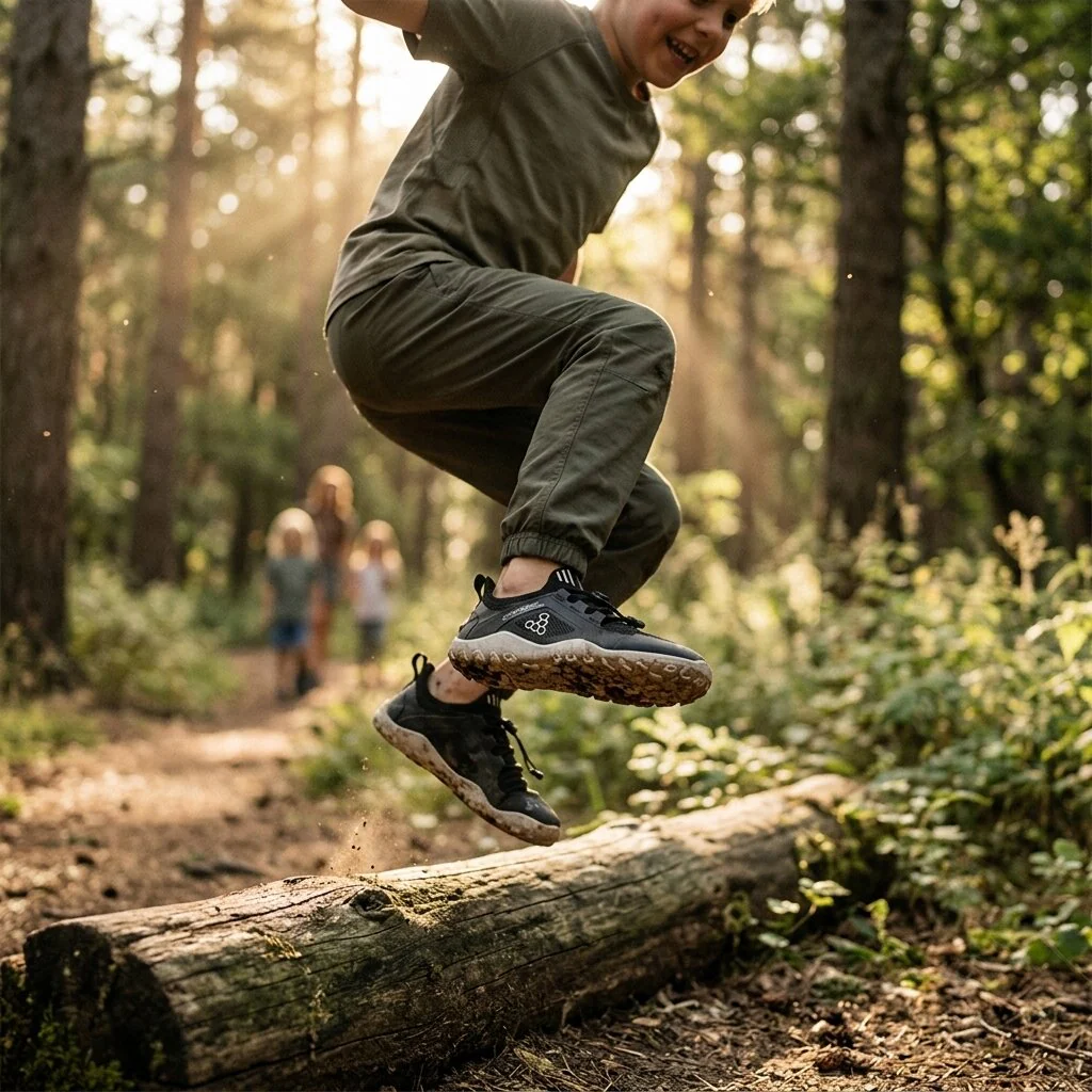 Vivobarefoot - Primus Trail Knit FG Kids - Eclipse - Image 7