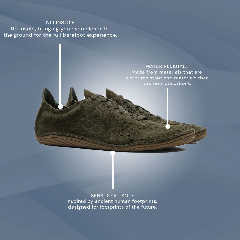 Vivobarefoot - Sensus - Dark Olive - (Mens) - Image 6