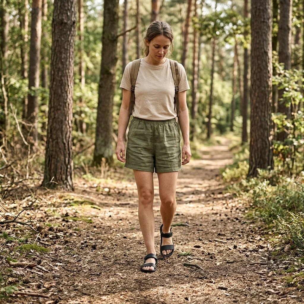 Vivobarefoot Sensus Yin Sandal (Womens) - Obsidian - Image 7