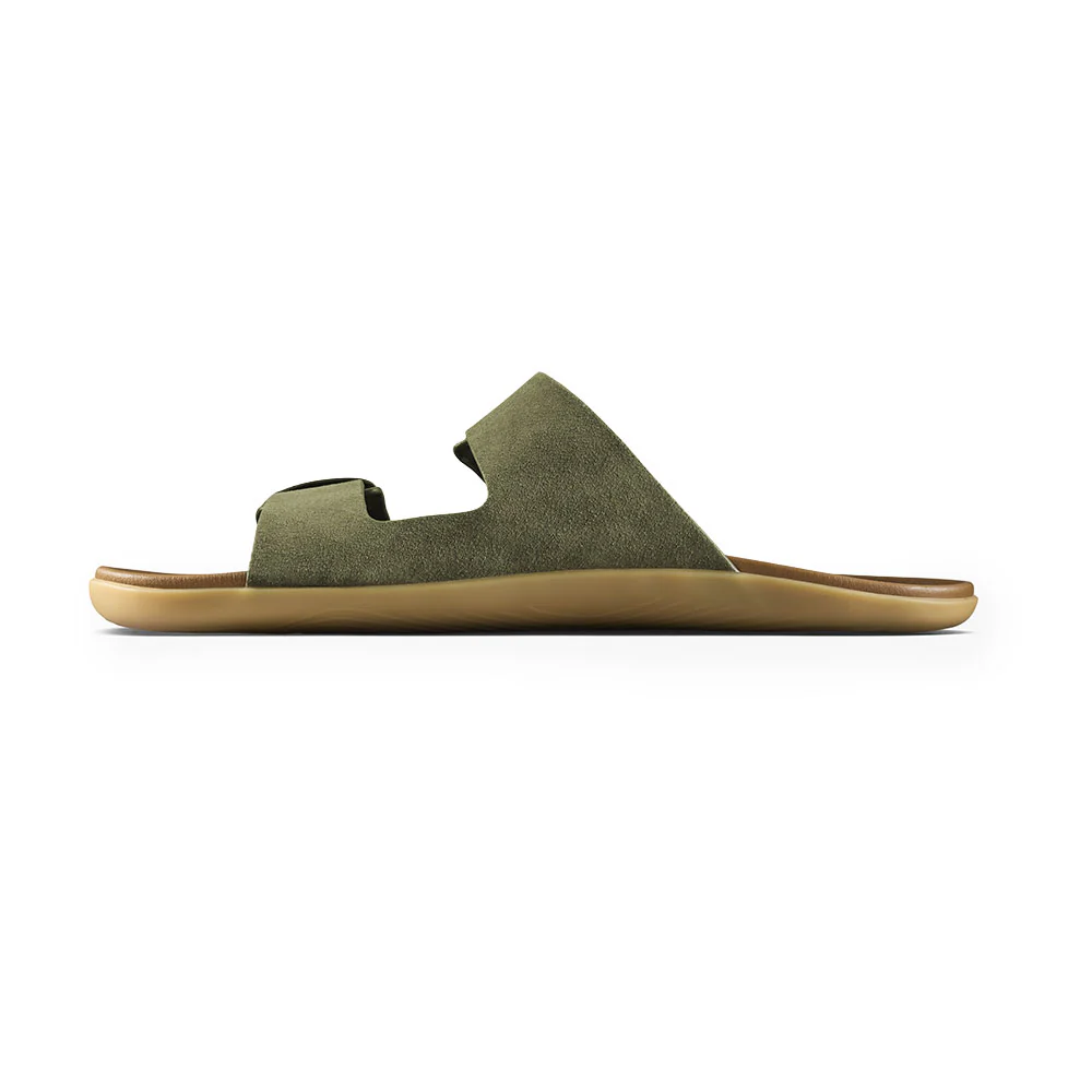 Vivobarefoot - Sensus Yin Slide (Mens) - Dark Olive - Image 8