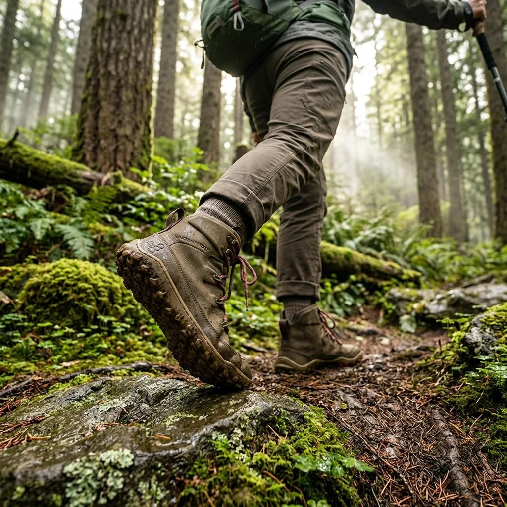 Vivobarefoot Tracker Leather AT II - Bracken (Womens) - Image 3