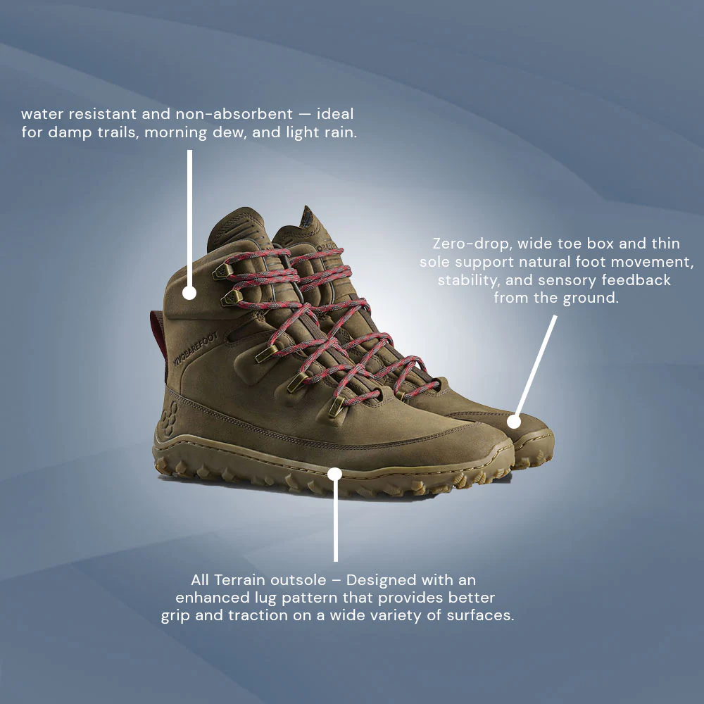 Vivobarefoot Tracker Leather AT II - Bracken (Womens) - Image 6