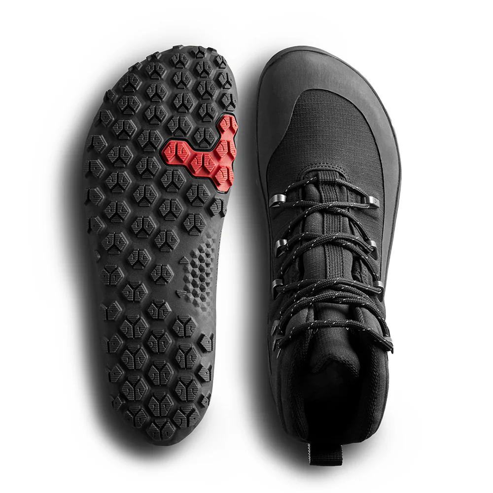 Vivobarefoot Tracker Textile AT Waterproof - Obsidian (Womens) - Image 4
