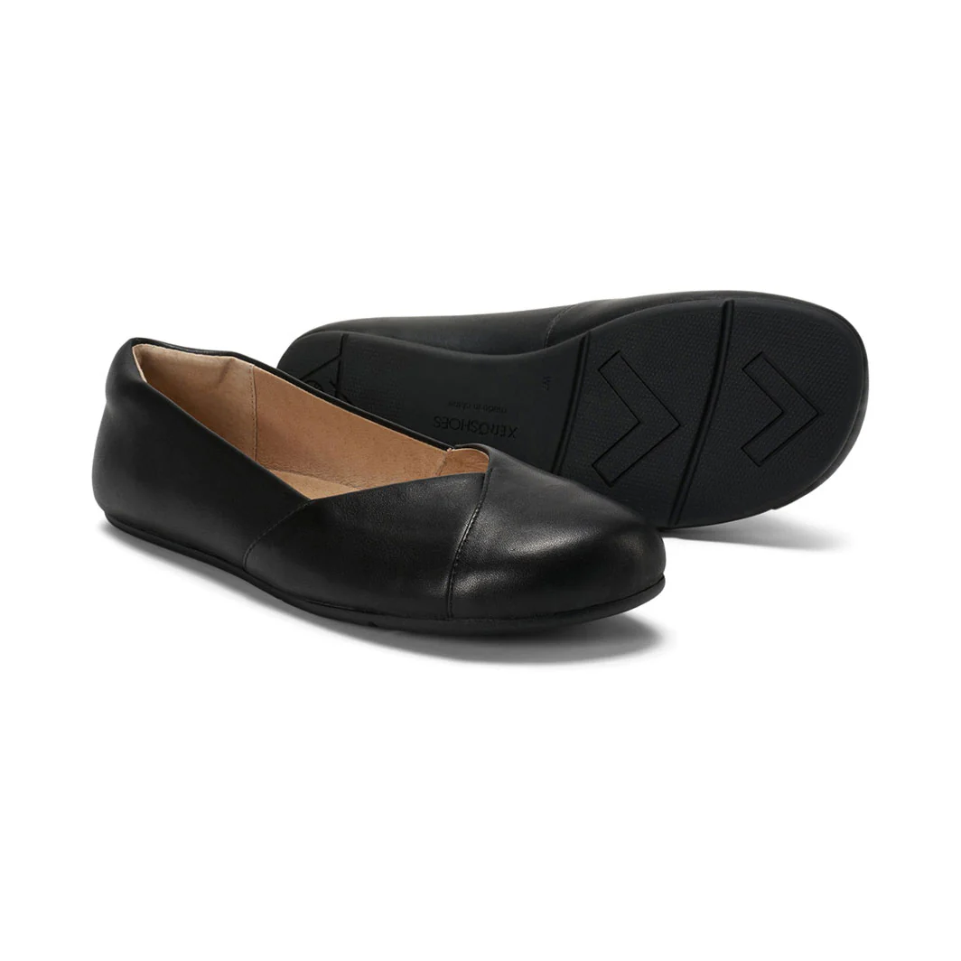 XeroShoes - Phoenix - Leather Dress Flat - Womens - Black - Image 4
