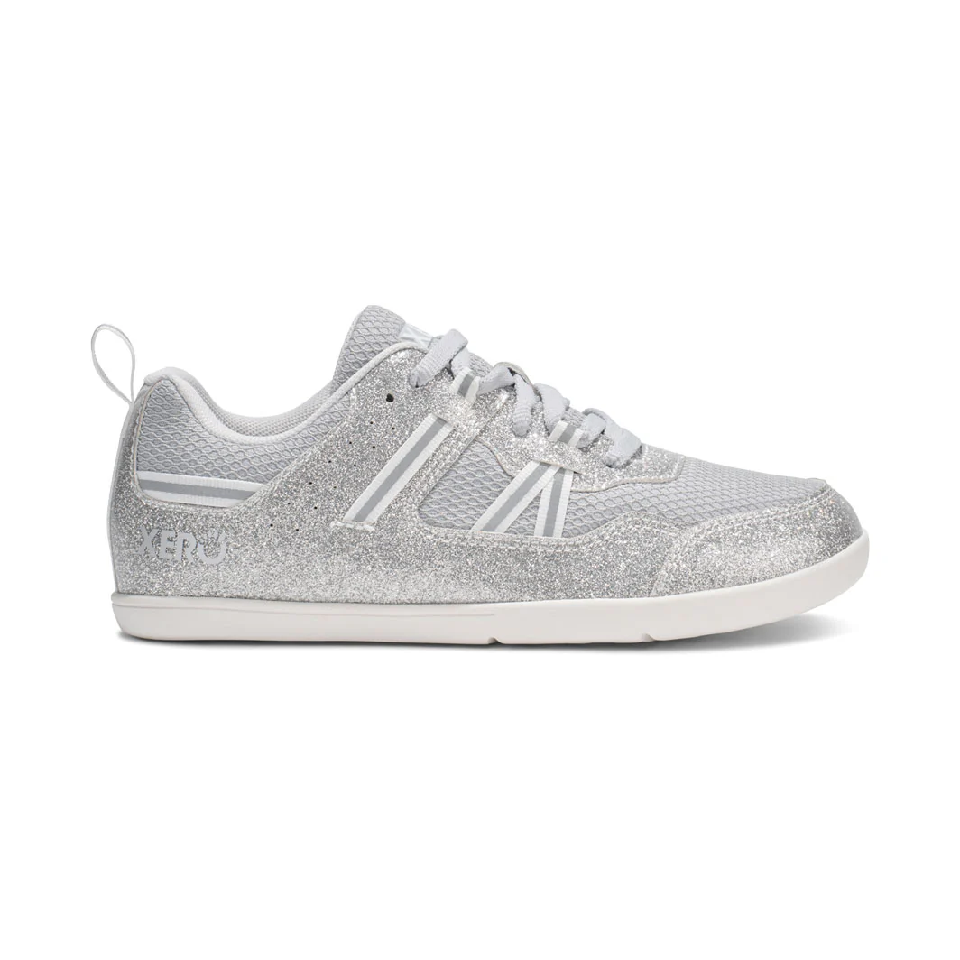 XeroShoes - Prio - Big Kids - Silver Glitter