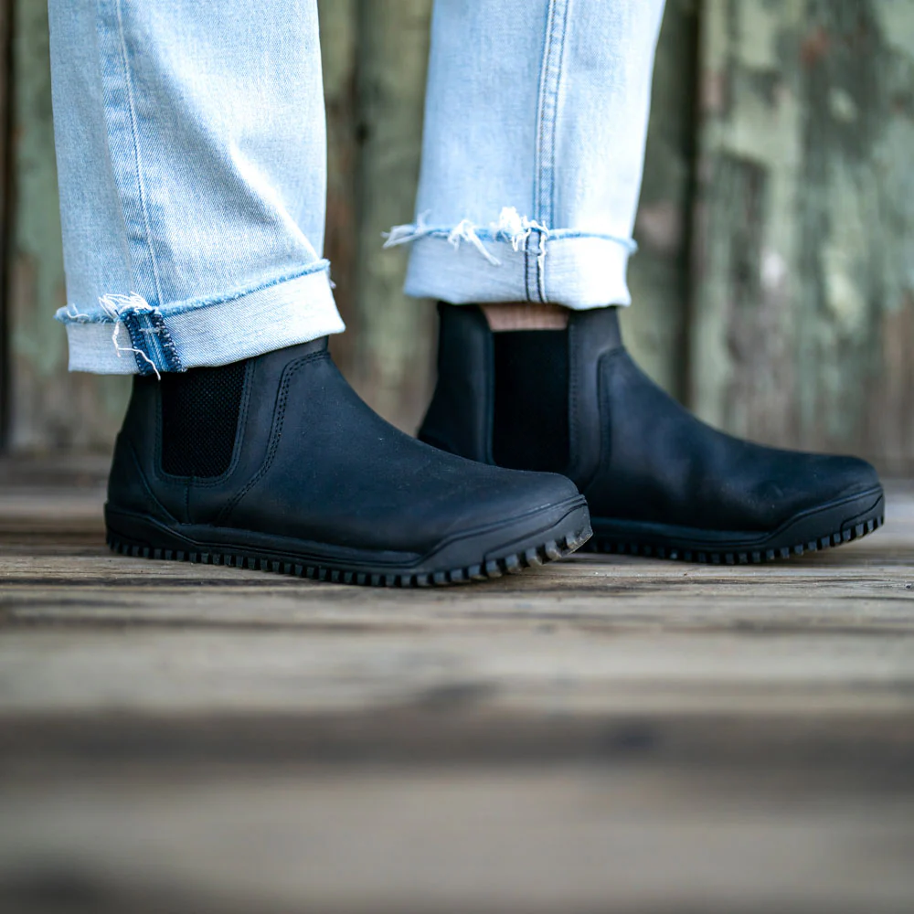 XeroShoes - Ridgeway Leather Chelsea Boot - Womens - Black - Image 14
